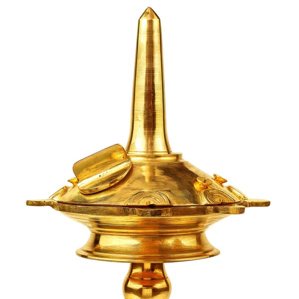 Nilavilakku front view-Kalkipuri Products Patented Insect Free Oil Lamps 1920x1471px